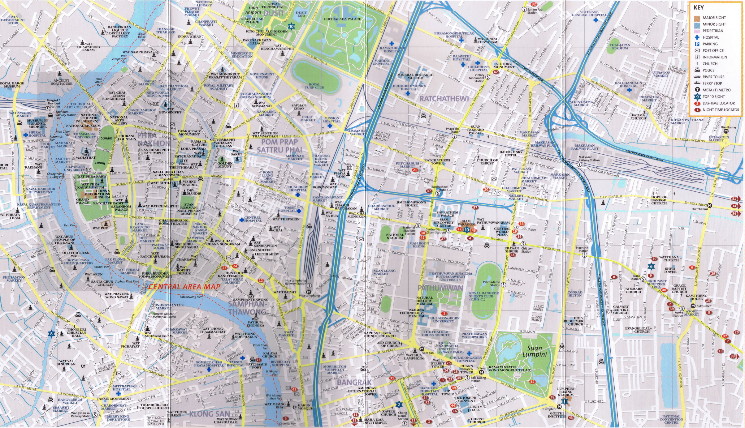 www.Mappi.net : Maps of cities : Bangkok