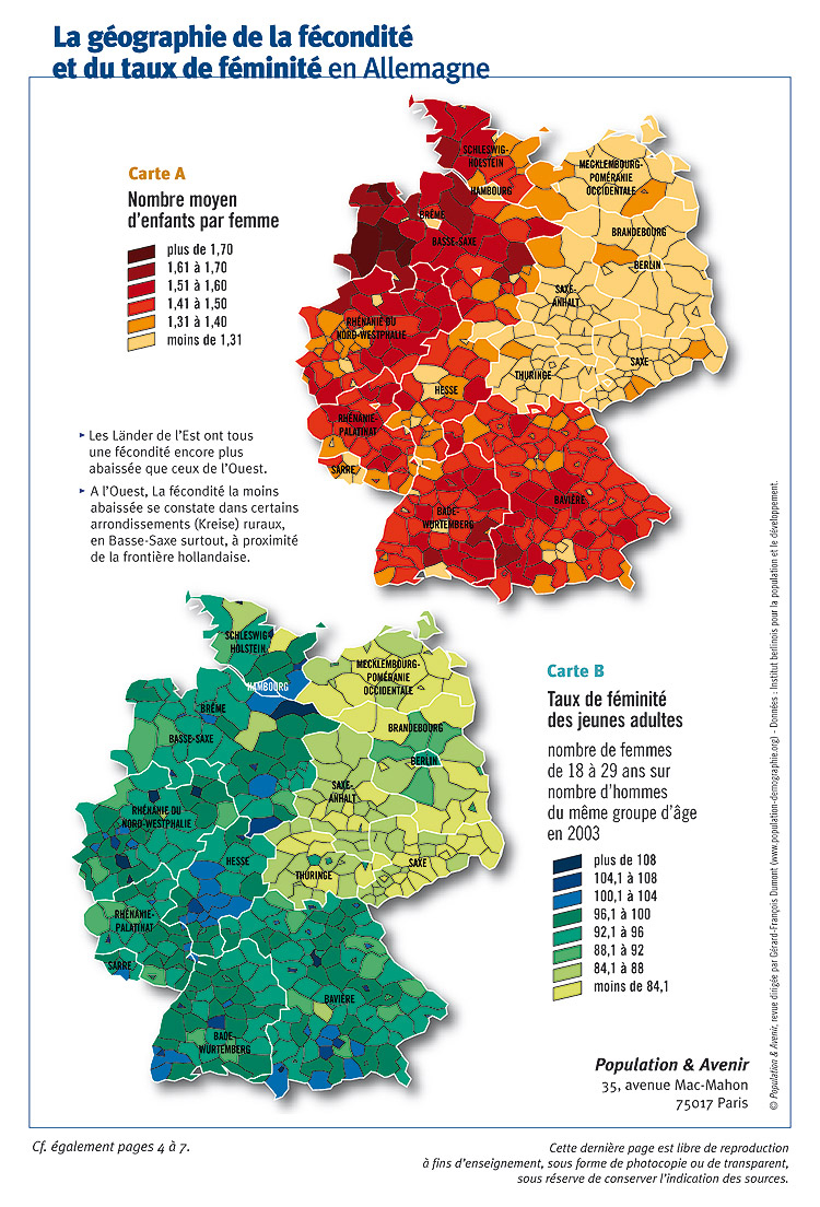 Maps of countries Germany