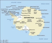 map Antarctica countries base camps