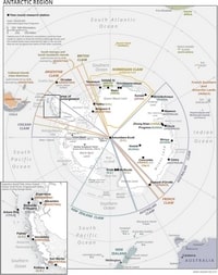 map Antarctica South Pole