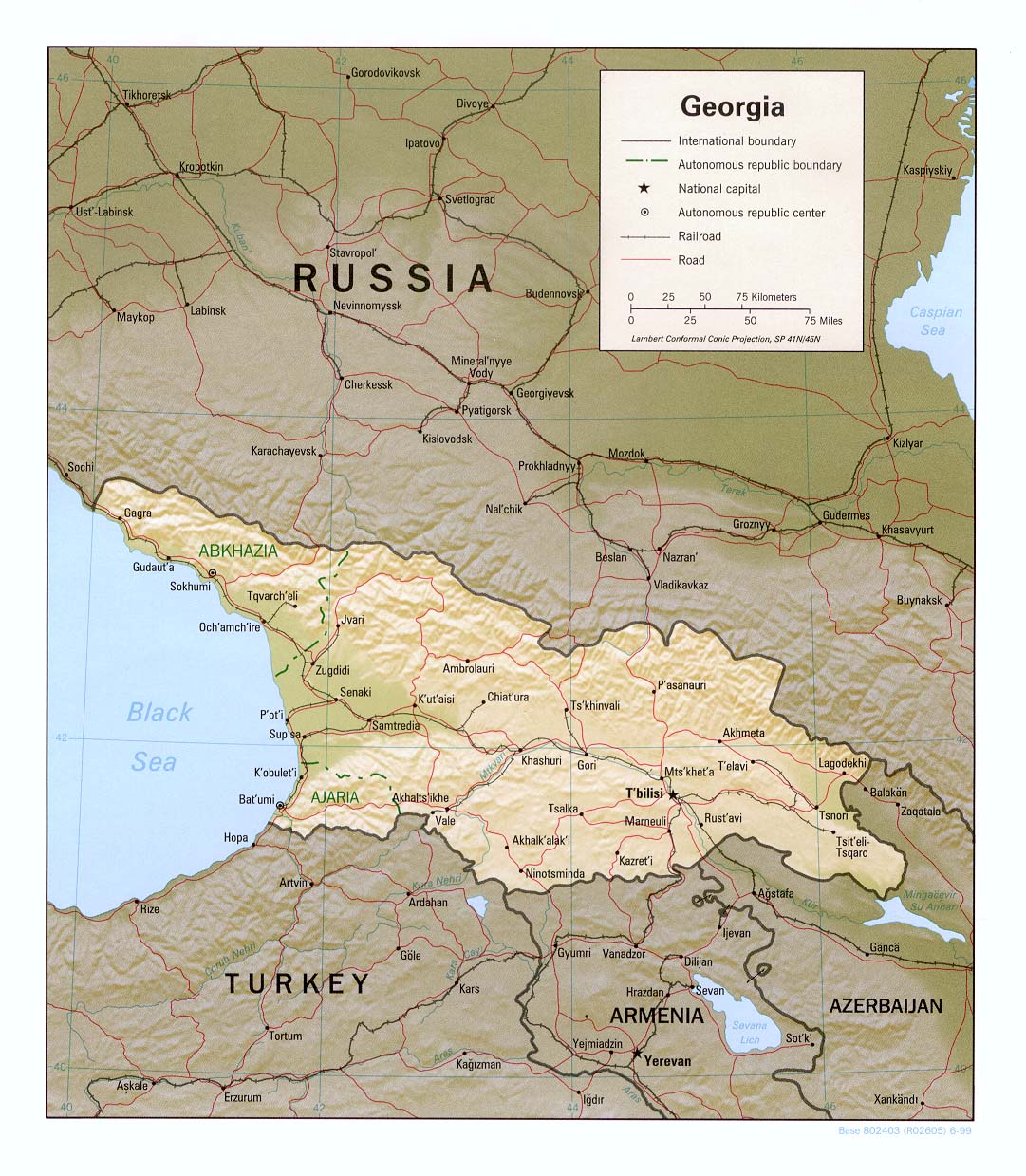 map Georgia