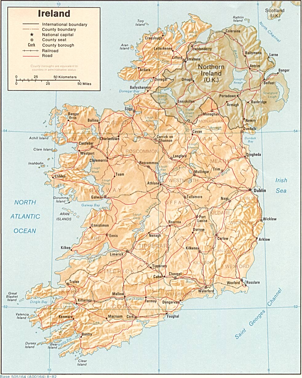 map Ireland