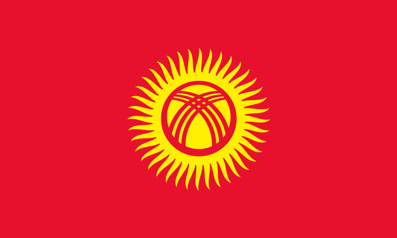 Flag of Kyrgyzstan