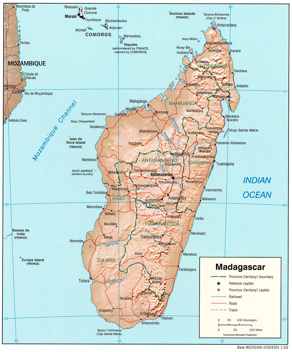 map Madagascar