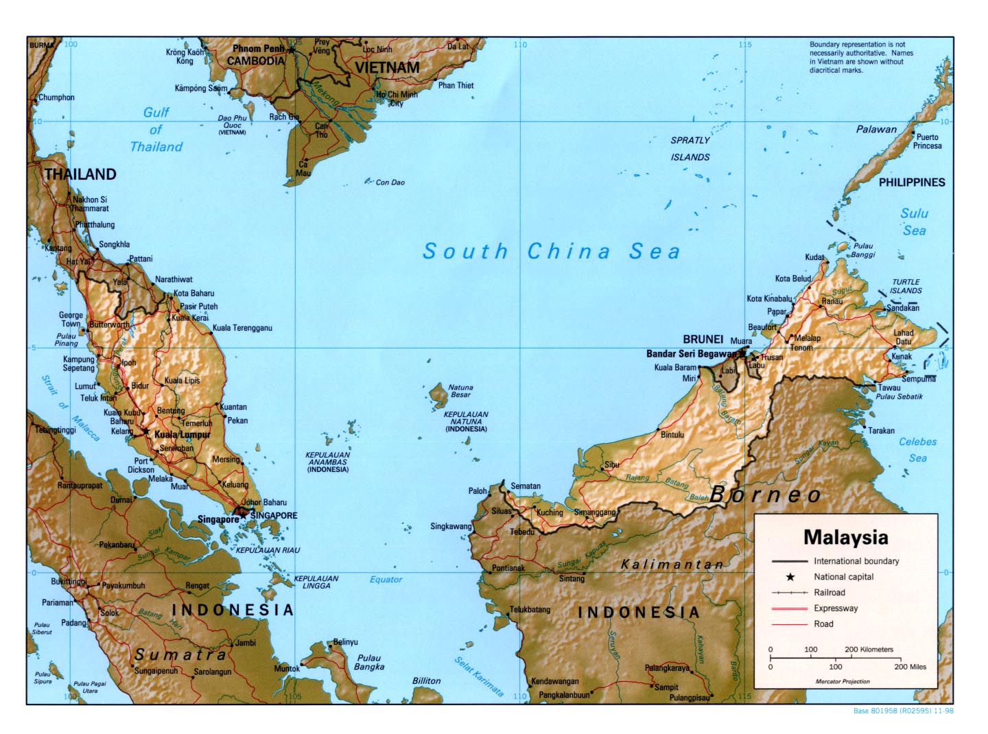 map Malaysia