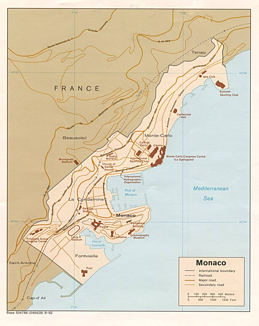 map Monaco