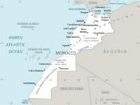 Map Morocco