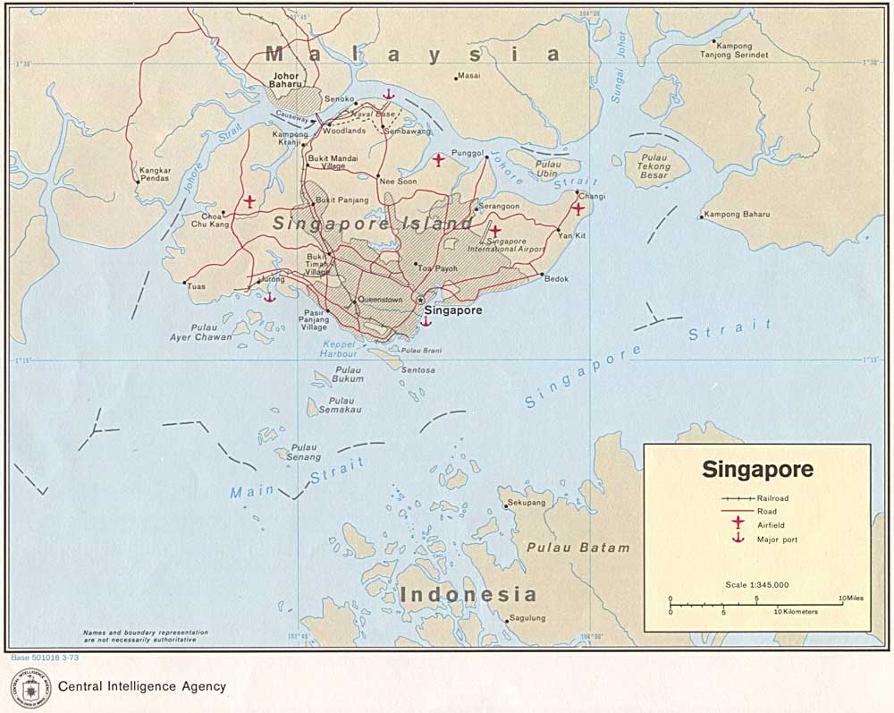map Singapore