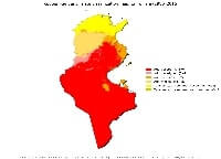 Map Tunisia climate