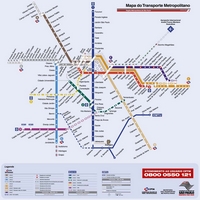 map São Paulo metro airport public transport