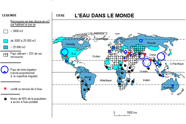 map freshwater resources worldwide