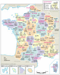 Map of France
