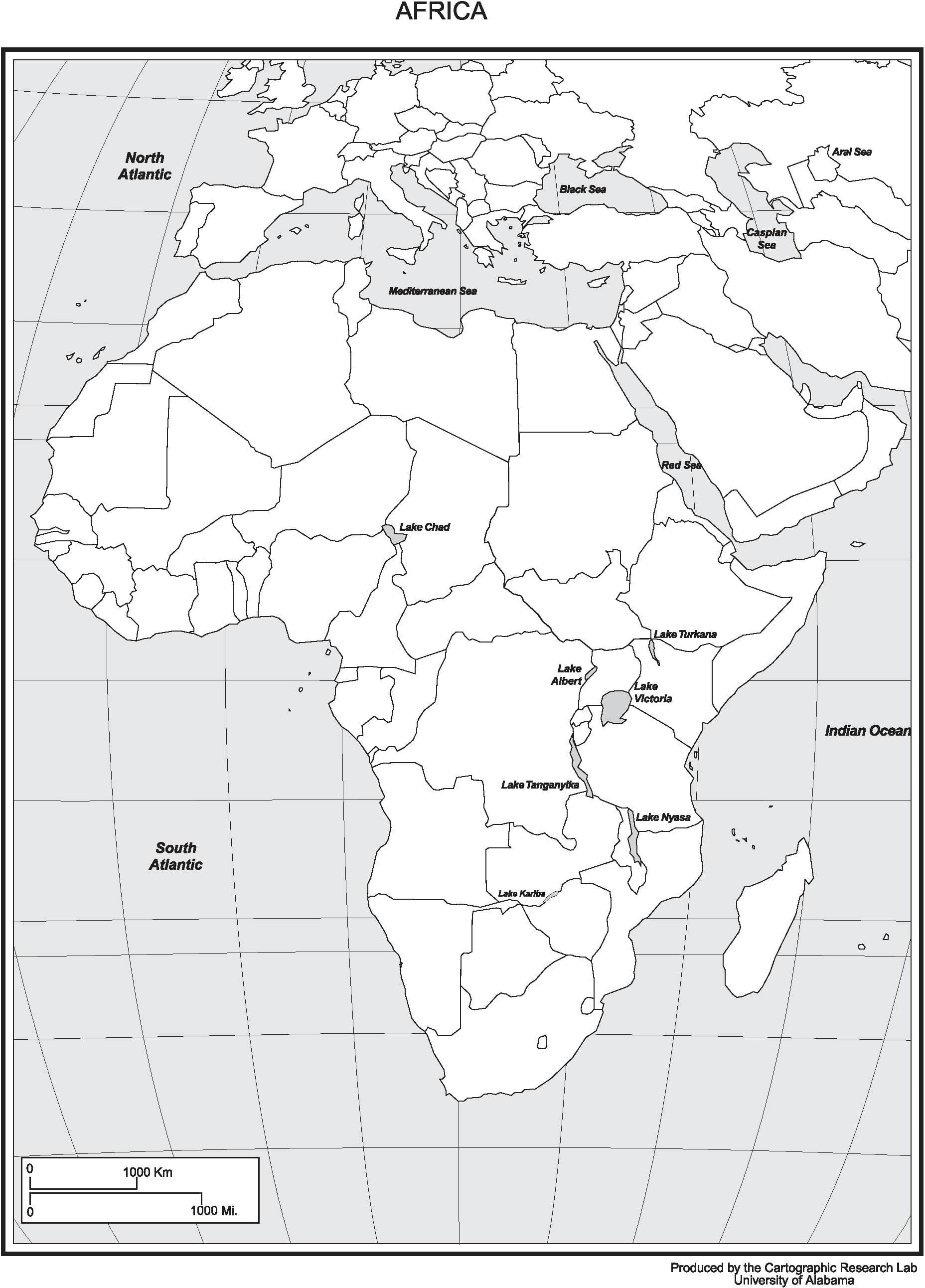 Контурная карта 10 11 класс география африка. Физическая карта Африки 7 класс. Физическая карта Африки контурная карта. Политическая карта Африки контурная. Карта Африки белая.