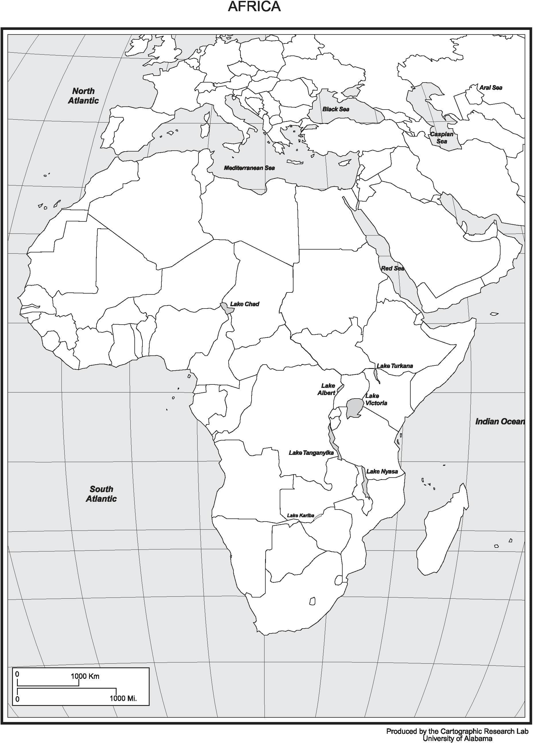 Map Of Continents Africa Map Of Continents Africa