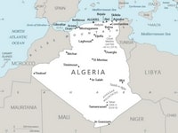 Map Algeria