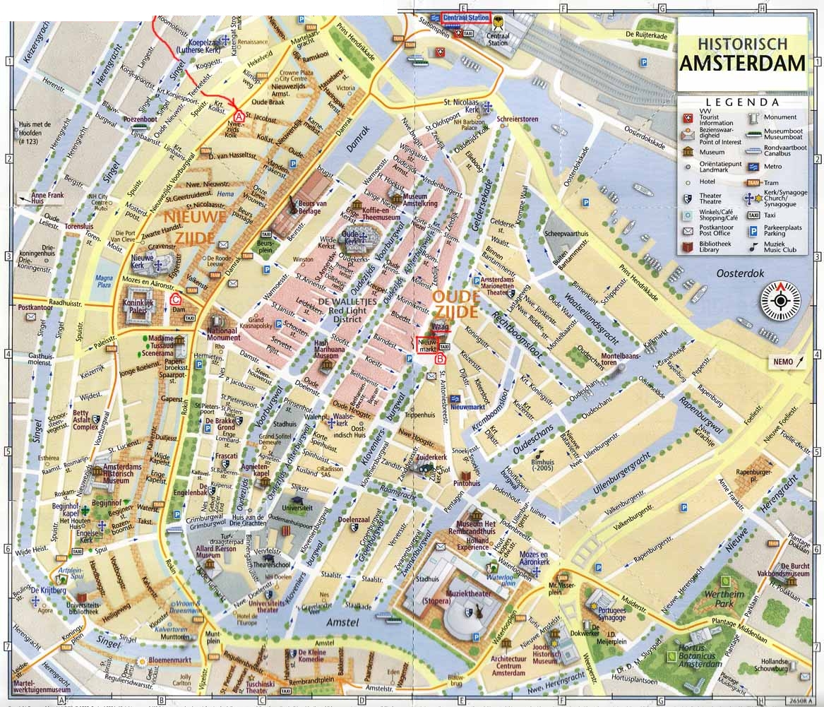 Map Of Cities Amsterdam