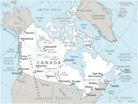 Map Canada