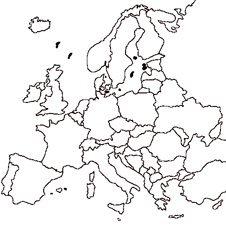 Map of continent : Europe