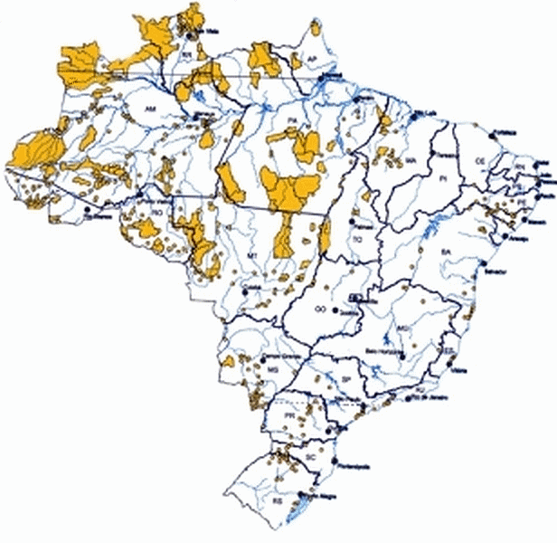 The last population census Amerindian throughout Brazil is by FUNAI.
