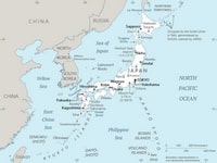 Map Japan