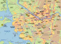 Map of airports in Seoul