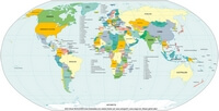 world map German