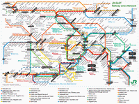 Tokyo subway map