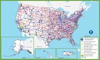 United States map highways