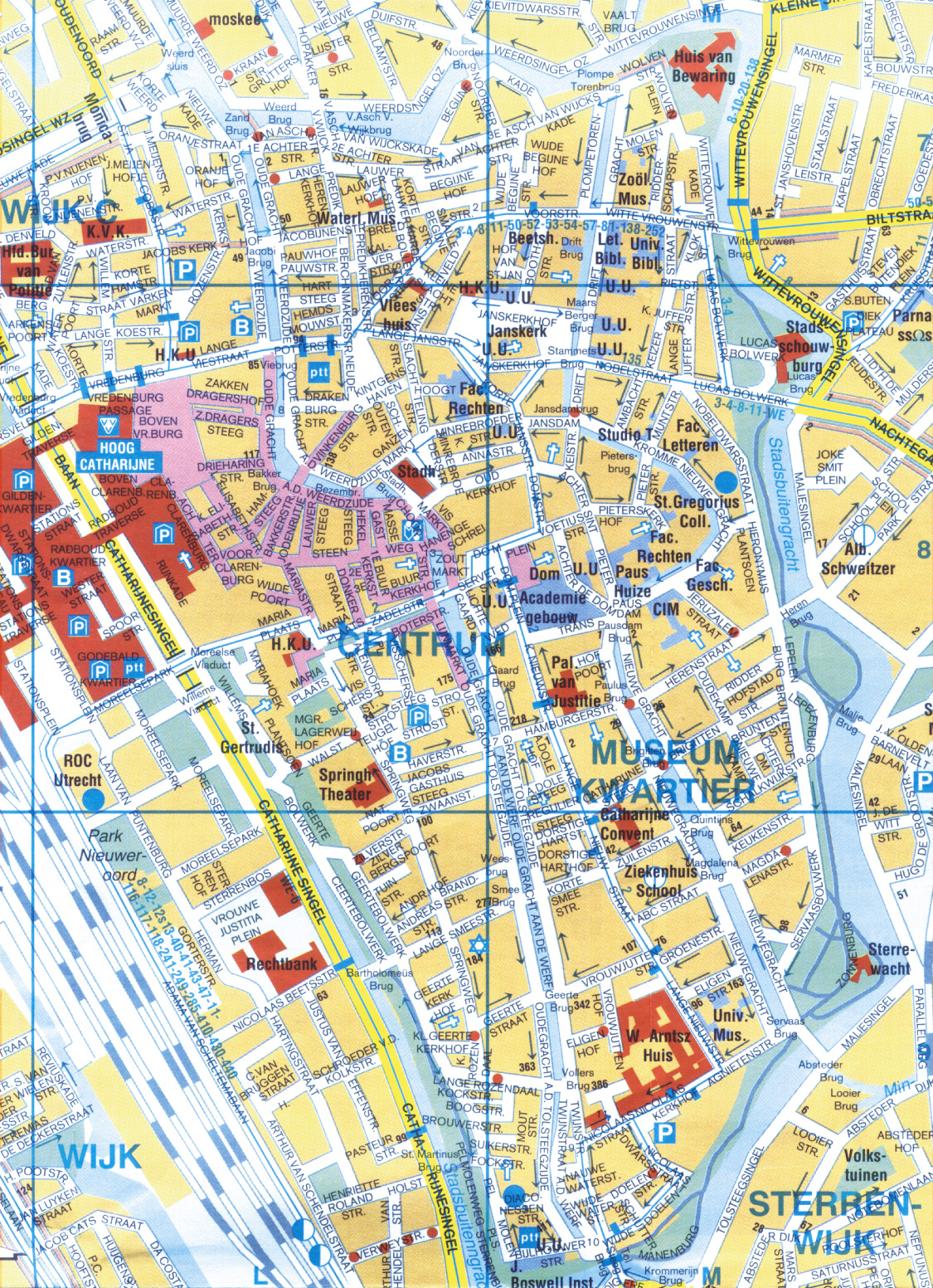 Mappi.net : Maps of cities : Utrecht